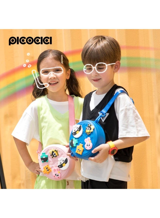 PICOCICI K36 KIDS ROUND BAG - PINK - Image 3